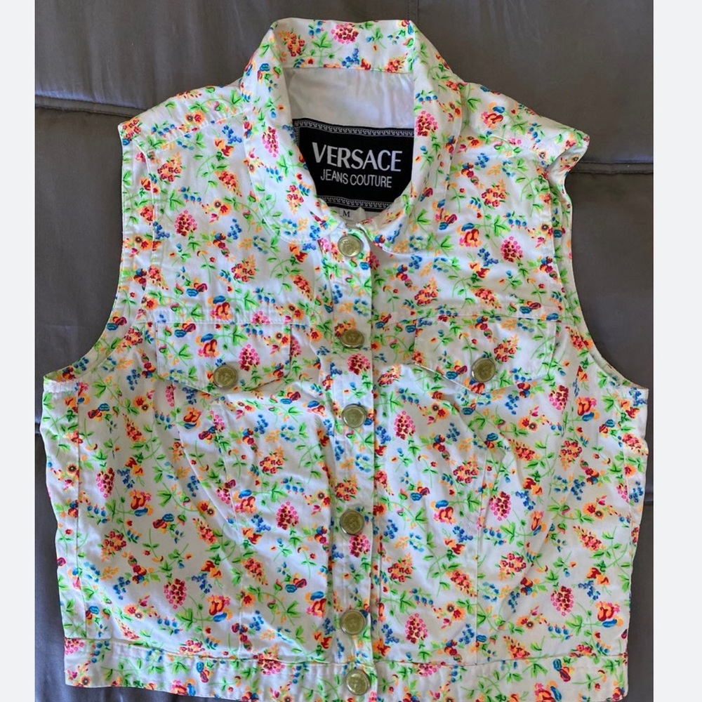 Versace Floral Women's Vest